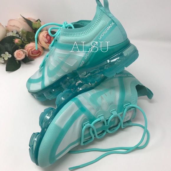 Nike Air VaporMax 2019 Teal Tint W AUTHENTIC - Picture 7 of 8